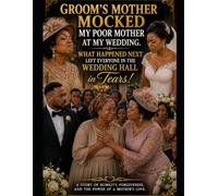 Groom's Mother Mocked My Poor Mother at My Wedding