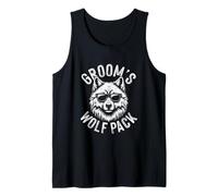 Groom's Wolf Pack Groomsmen Party Team Groom Classic Canotta
