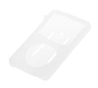 GROOMY Custodia Cover in Silicone iPod Classic da 80 GB, 120 GB, Ultima 6ª Generazione da 160 GB - Bianca