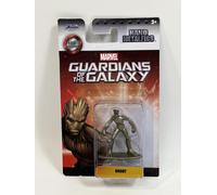 Groot Guardians Of The Galaxy Nano Metallo Figura 4.5cm Jada