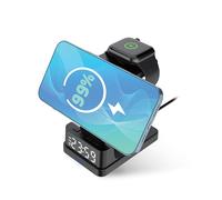 Groov-e Asteria - Stazione di ricarica 4 in 1, colore: Nero