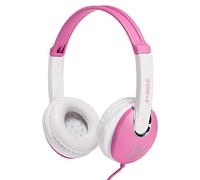 Groov-e - Cuffie con fascia regolabile, stile DJ per ragazzi Singolo 1 rosa