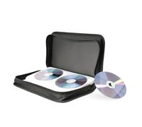 groov e Oxford - Custodia porta CD/DVD, con 120 tasche, colore: Nero