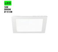 LAMPADA DA INCASSO GROOVE FI 10W SQUARE 3000K