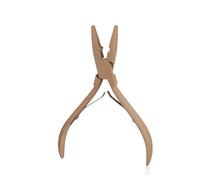 Groove Flat Pliers Strumento for trama Pinza for applicazione micro anelli Strumento for micro perline Pinza for extension for capelli in acciaio inossidabile più vicina(BR)