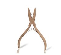Groove Flat Pliers Strumento for trama Pinza for applicazione micro anelli Strumento for micro perline Pinza for extension for capelli in acciaio inossidabile più vicina(BR)