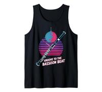 Groove to The Fagotto Beat Retro Disco Design Canotta