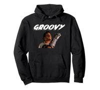 Groovy | 1990's Campy Cult Horror Movie Citazione Felpa con Cappuccio