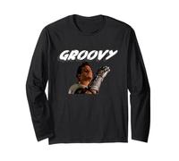 Groovy | 1990's Campy Cult Horror Movie Citazione Maglia a Manica