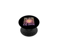 Groovy 5th Grade Back To School Retro Groovy Quarta Grado PopSockets PopGrip Adesivo