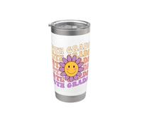 Groovy 6th Grade Back To School Retro Groovy Sesto Grado Bicchiere termico in acciaio inox doppia parete
