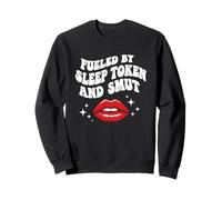 Groovy Alimentato da Sleep Token e Smut Bookish Reading Felpa