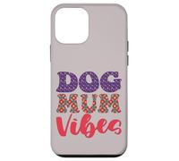Groovy Best Floral Love Family Pets Super Cane Mum Vibes Custodia per iPhone 12 mini