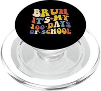 Groovy Bruh Sono i miei 100 giorni di scuola 100 giorni di scuola PopSockets PopGrip per MagSafe