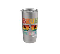 Groovy Bruh We Back Teachers Kids Back To School - Occhiali da sole per bambini Bicchiere termico in acciaio inox doppia parete
