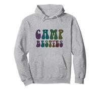Groovy CAMP BESTIES BFF Modalità in tenda sulle ragazze in crociera Felpa con Cappuccio