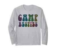 Groovy CAMP BESTIES BFF Modalità in tenda sulle ragazze in crociera Maglia a Manica