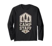 Groovy Camp Staff Consigliere Host Crew Coordinatore del Caos Maglia a Manica