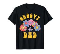 Groovy Dad, margherita retrò da abbinare alla festa del papà per la famiglia Maglietta