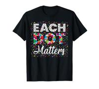 Groovy Each DOT Matters DOT Day Polka DOT Art Studenti Bambini Maglietta