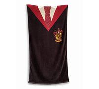 Harry Potter Gryffindor Gown Towel Nero Bambini