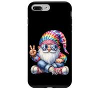 Groovy Hippie Gnome Dad For Women And Men With Peace Hand Custodia per iPhone 7 Plus/8 Plus