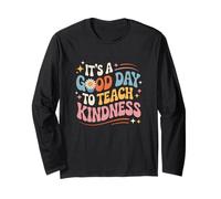 Groovy It’s A Good Day To Teach Kindness Maglia a Manica