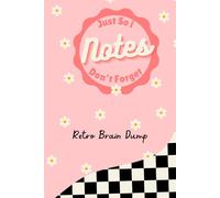 Groovy Little Memory Bank Notebook: Open 24/7 for Brainwaves