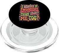 Groovy Mi chiedo se Empanadas pensano a me Umorismo PopSockets PopGrip per MagSafe