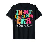 Groovy Nella Mia Senior Mamma Era Classe di 2026 Mamma Senior 2026 Maglietta