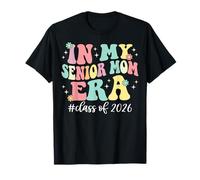 Groovy nella Mia Senior Mamma Era Classe di 2026 Mamma Senior 2026 Maglietta
