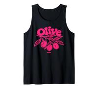 Groovy Pink Olive - Frutta Sana Vegetariana Vegana Canotta