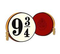 Groovy Portamonete Hogwarts Express 9 3/4 di Harry Potter, beige/nero/bordeaux