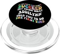 Groovy se all'inizio non riesci prova a fare ciò che Addilynn PopSockets PopGrip per MagSafe