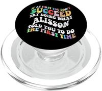 Groovy se all'inizio non riesci prova a fare quello che Alisson PopSockets PopGrip per MagSafe