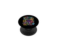 Groovy Shells Conchiglie retrò estive PopSockets PopGrip Adesivo