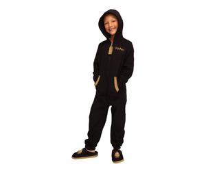 Groovy Uk Harry Potter Hogwarts Kids Jumpsuit, Medium, Black/Gold
