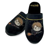 Groovy Uk Pantofole da donna Hogwarts, Nero