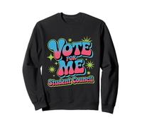 Groovy Vote for Me Consiglio Studentesco Divertente elezione in Classe Felpa