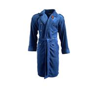Groovy Winston Accappatoio Uomo In Poliestere Morbido Blu Taglia L