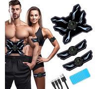 GROSBEAK NF-31-N, EMS Electroestimulador Muscular Unisex Adulto, Blu, Medio