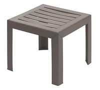 Grosfillex Tavolino Miami 40x40 Cm Tortora S_0294_GRO3100038102428 Clima E Brico