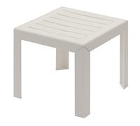 Grosfillex Miami Tavolino, Bianco, 40 x 40 x 25 cm