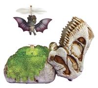 MGA Entertainment Gross-a-Saurus GrossMos Flying Dinosauro Blu - Giocattoli Interattivi con Dinosauri per Bambini e Bambine, Collezionisti. Età 6+