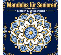 Große Mandalas für Senioren: einfach und entspannend