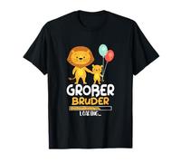 Großer Bruder Loading Tshirt Jungen Löwen Camicia Geschenk Maglietta