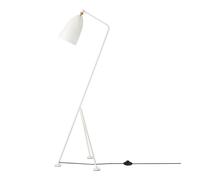 Grossman Collezione Gräshoppa Lampada da Terra Bianco Alabastro Lucido