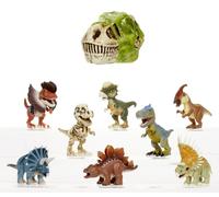 Grossmos - Giant Dinosaur Tete - Scopri i tuoi mini dinosauri nella melma - 4 modelli una collezione - casuale