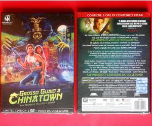 grosso guaio a chinatown big trouble in little china kurt russell 2 dvd + book v