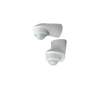 Grothe 5167039 - Rilevatore di movimento 120 gradi 230v, il montaggio superficiale, ip55, mcguard linea professionale bm 120 ws, bianco